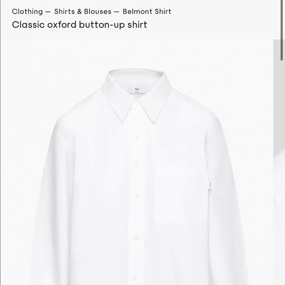 NWOT Aritzia button down